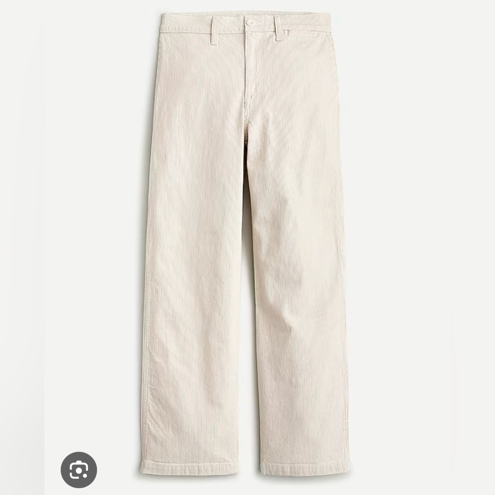 J. Crew Slim Wide Leg Crop Pant